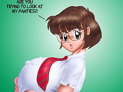 Yuri Covered In Cum From Back