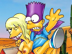 A Wild Futanari Sex Orgy In Springfield On The...