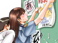 Animated Anime Girls With Aroused And...