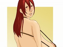 A Futa Girl With Attractive Breasts And Buttocks
